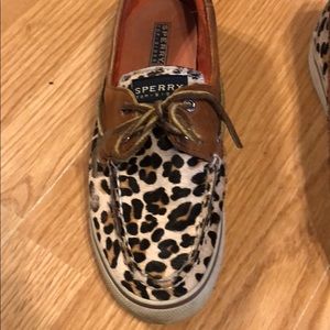 Sperry Cheetah shoes